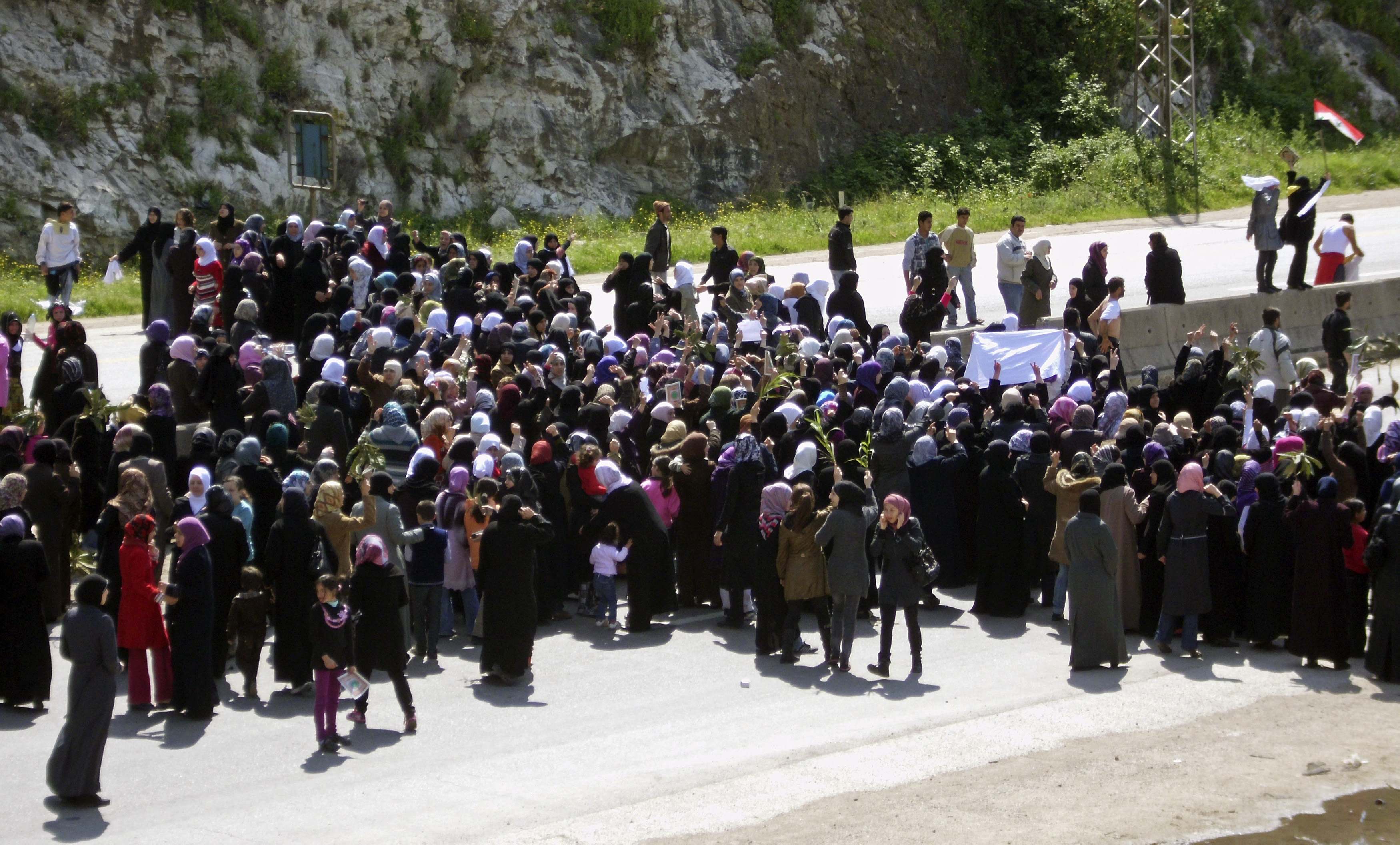 Διαδήλωσαν υπέρ της δημοκρατίας