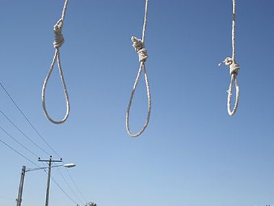 Καταδίκη δι’ απαγχονισμού για τη «σφαγή του Σπάιχερ»
