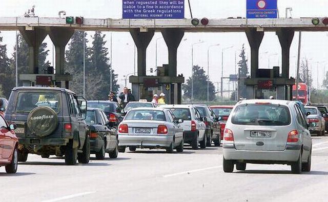 Ελεύθερη η διέλευση των οχημάτων στα διόδια Μαλγάρων