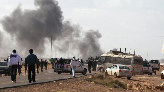 Οι οδίβες του Καντάφι έπεσαν στην Τυνησία
