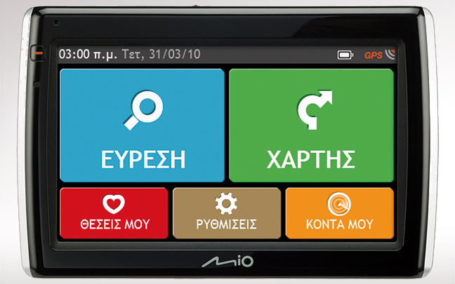 Νέα υπηρεσία από τις συσκευές πλοήγησης Mio