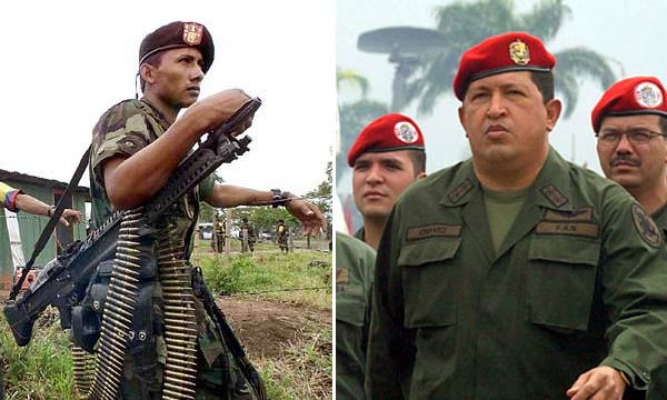 Στενές σχέσεις Τσάβες με τους αντάρτες του FARC