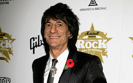 Ο Ronnie Wood κέρδισε βραβείο ως μουσικός παραγωγός