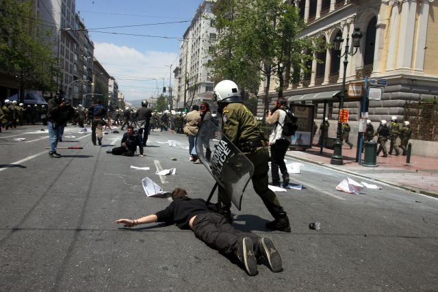 Σταθερή η κατάσταση του διαδηλωτή