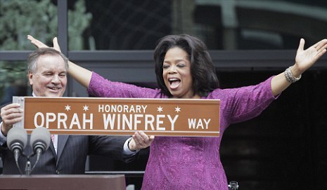 Η Oprah Winfrey απέκτησε το δικό της δρόμο