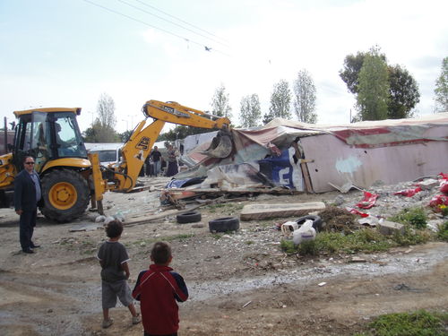 Έγινε η 1η Παρέμβαση στο συνοικισμό των τσιγγάνων στη Ν. Αλικαρνασσό