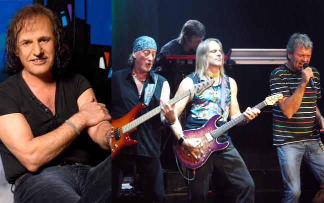 Deep Purple και Βασίλης Παπακωνσταντίνου μαζί