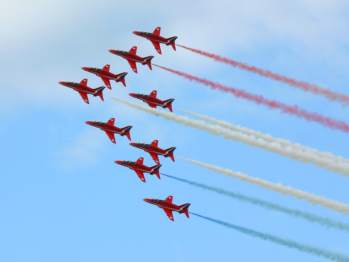 Έσπασαν καρδιές οι Red Arrows