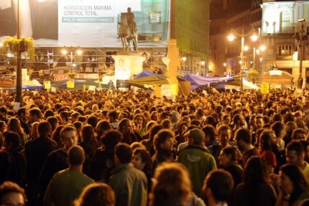 Παραμένει και δυναμώνει το κίνημα των «Αγανακτισμένων»