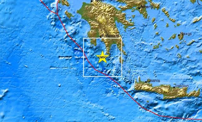 Σεισμική δόνηση 4,5 Ρίχτερ στην Κορώνη