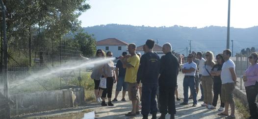 Εκπαίδευση πυροπροστασίας στην Σκόπελο