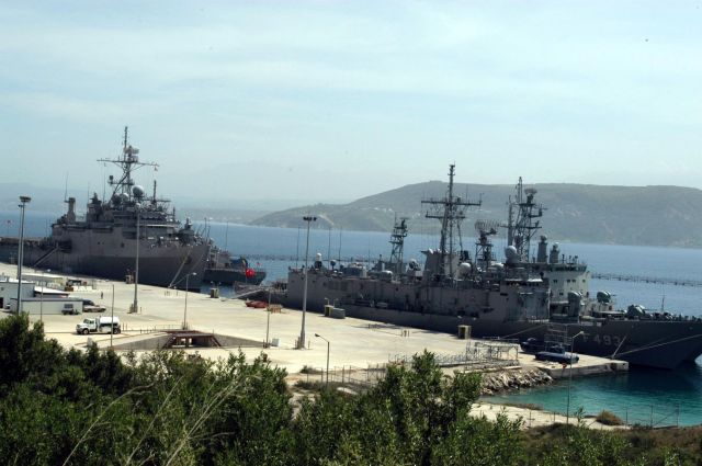 Πέντε πλοία του ΝΑΤΟ στη Σούδα