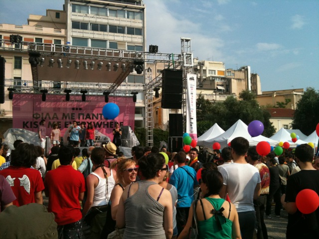 Ομιλίες και τραγούδια στο πλαίσιο του «Athens Pride»
