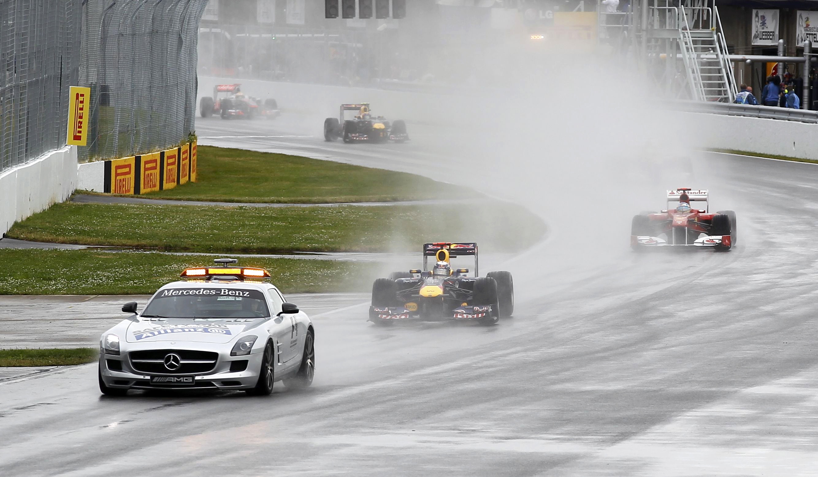 Έντονες βροχοπτώσεις αναμένονται στο Grand Prix της Κορέας