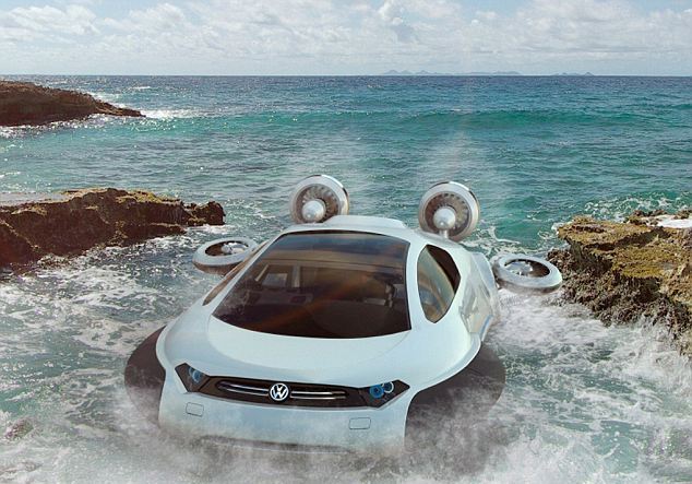 Το όχημα που κινείται στην άμμο και στο νερό