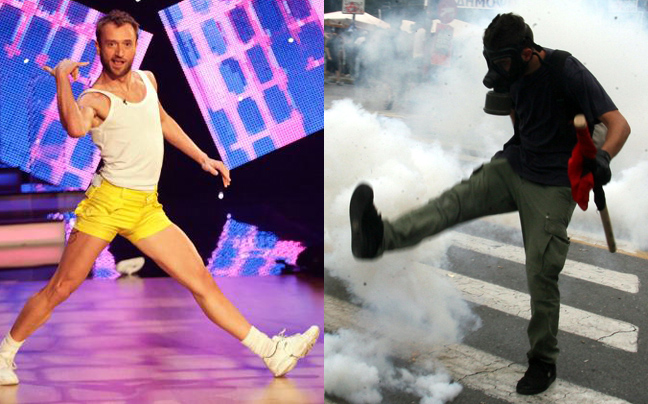 Dancing with the… cops