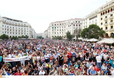 Ηρεμία αυτή την ώρα στη Θεσσαλονίκη