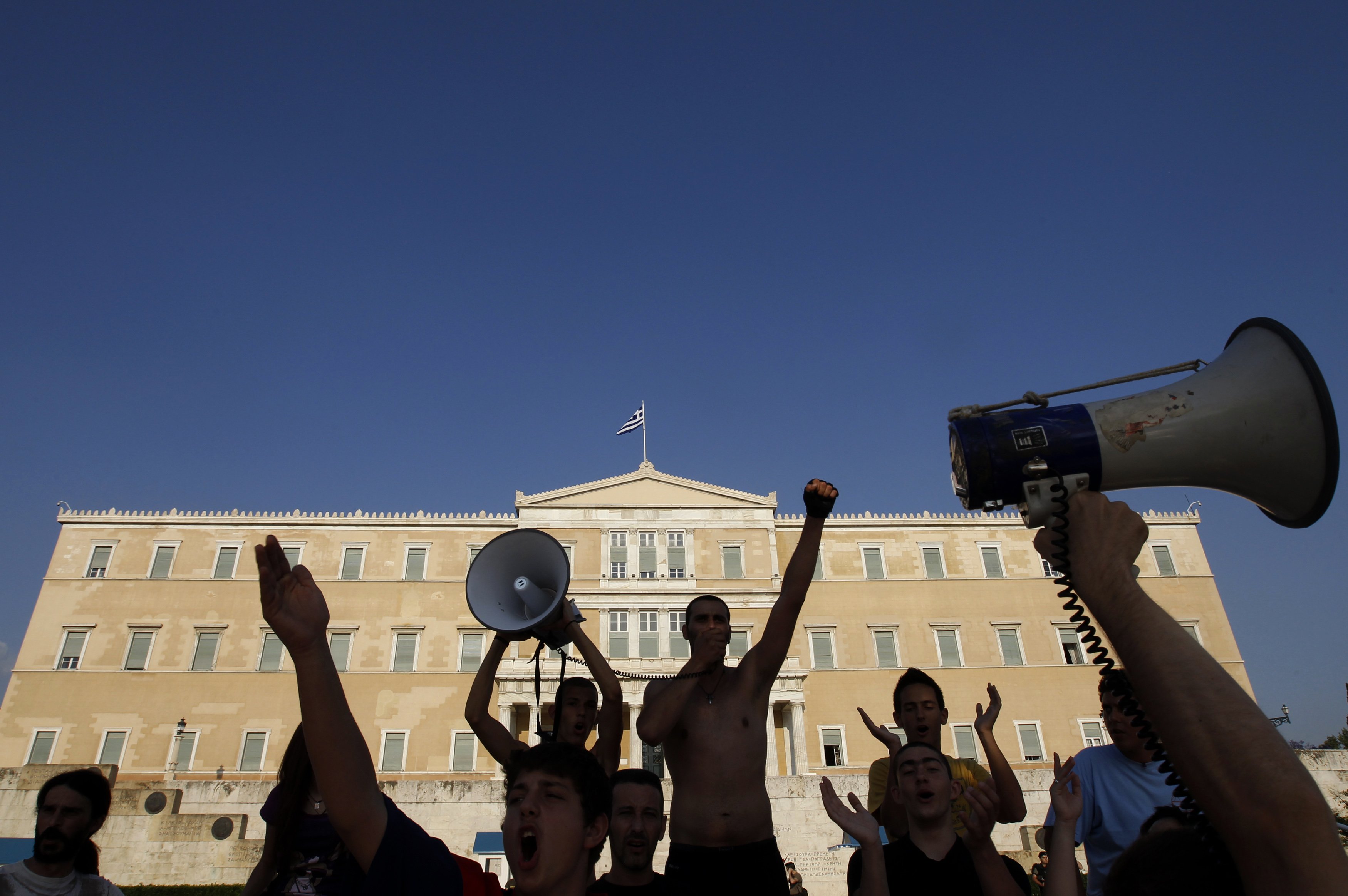 «Αγανακτισμένη» πορεία από τη Σπάρτη στην Αθήνα