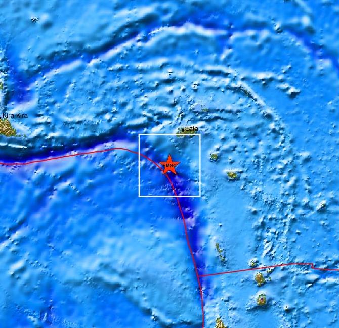 Ισχυρός σεισμός 5,8 Ρίχτερ στον Ειρηνικό Ωκεανό