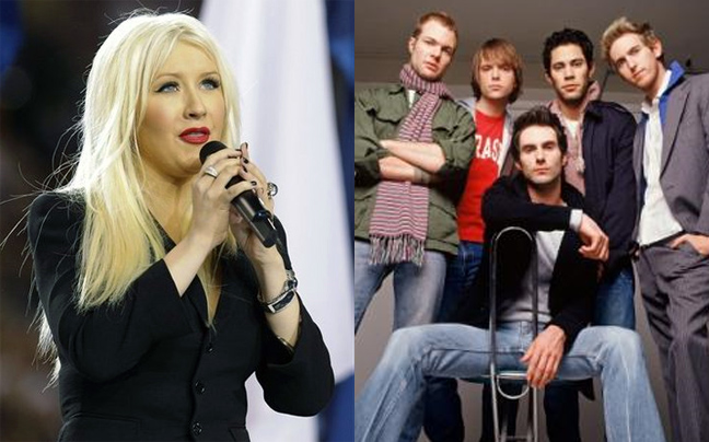 H Christina Aguilera συνεργάζεται με τους Maroon 5