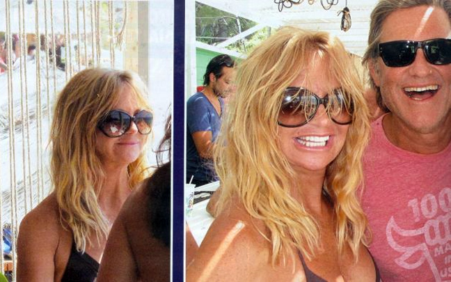 Για διακοπές στην Ελλάδα και οι Κερτ Ράσελ και Γκόλντι Χόουν