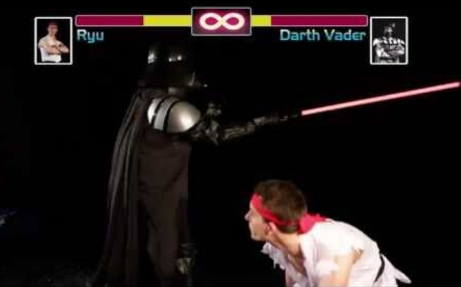 Ο Darth Vader στο Street Fighter