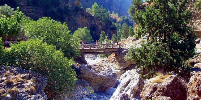 Κλειστό λόγω ανέμων το φαράγγι της Σαμαριάς