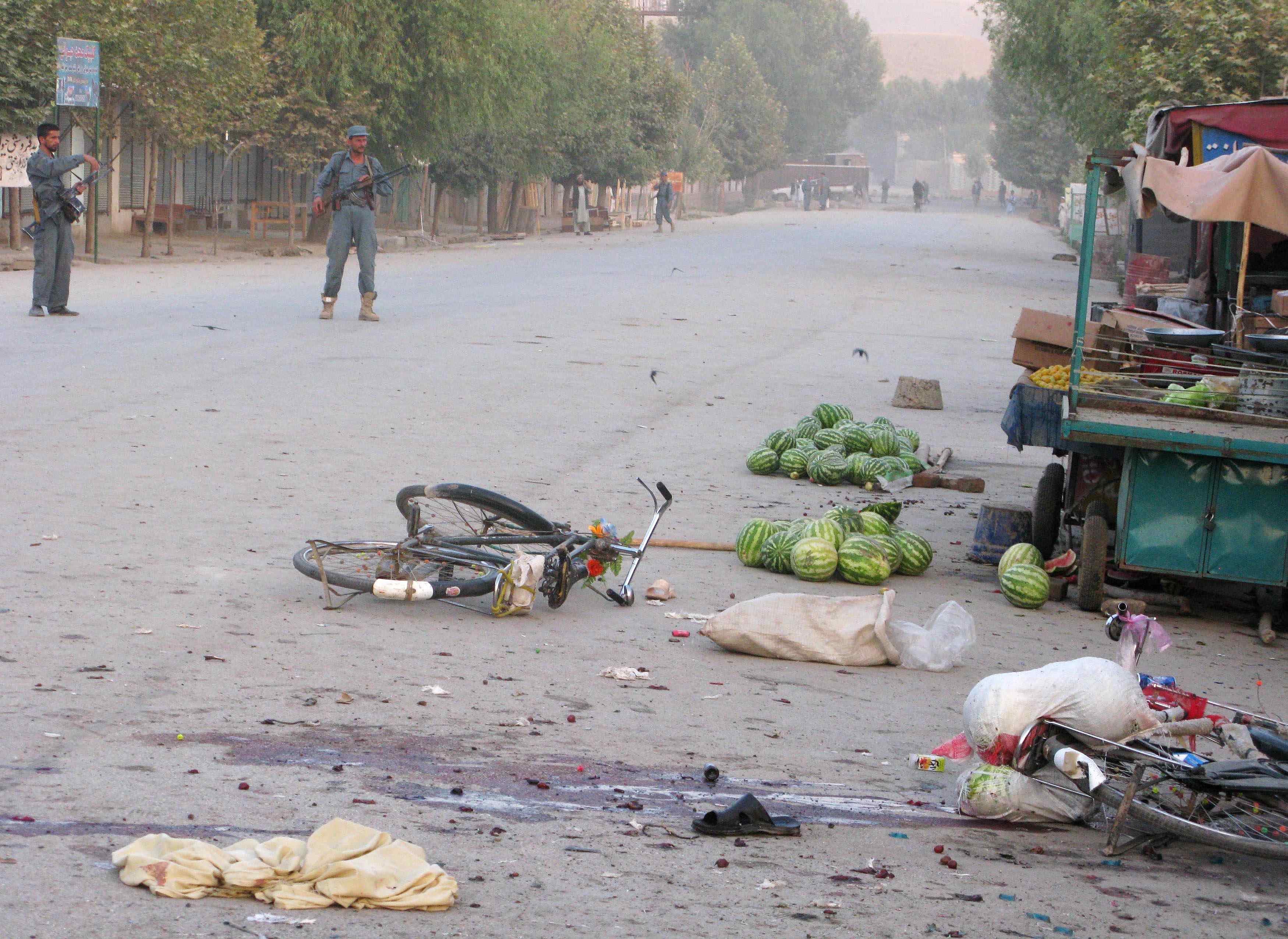 Δέκα νεκροί από βόμβα στο Αφγανιστάν