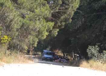 Κίνδυνος πυρκαγιάς στο δάσος Μαραθιάς