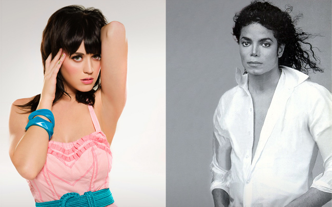 H Katy Perry «απειλεί» το ρεκόρ του Michael Jackson