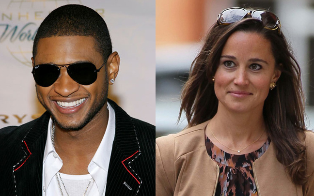 Θαυμαστής των οπισθίων της Pippa και ο Usher