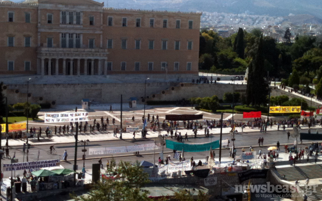 Απροσπέλαστο το κέντρο της Αθήνας