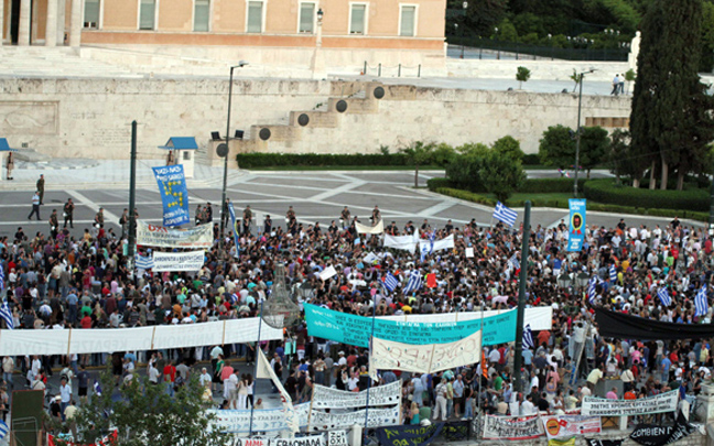 Νέο ραντεβού των Αγανακτισμένων στο Σύνταγμα