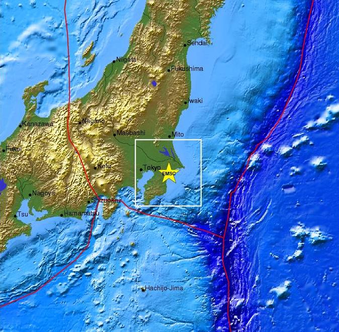 Σεισμός 5,4 Ρίχτερ στην Ιαπωνία