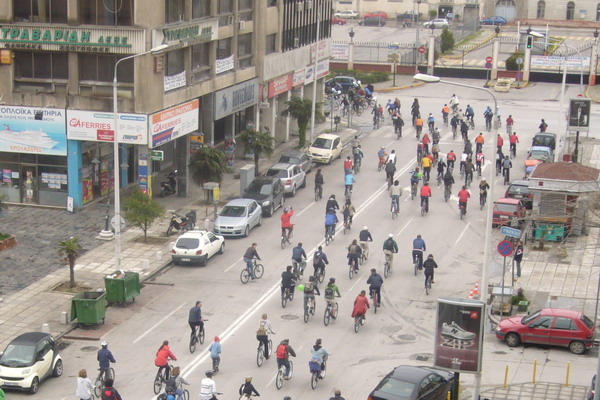 Σύσκεψη με τους ποδηλάτες στη Θεσσαλονίκη