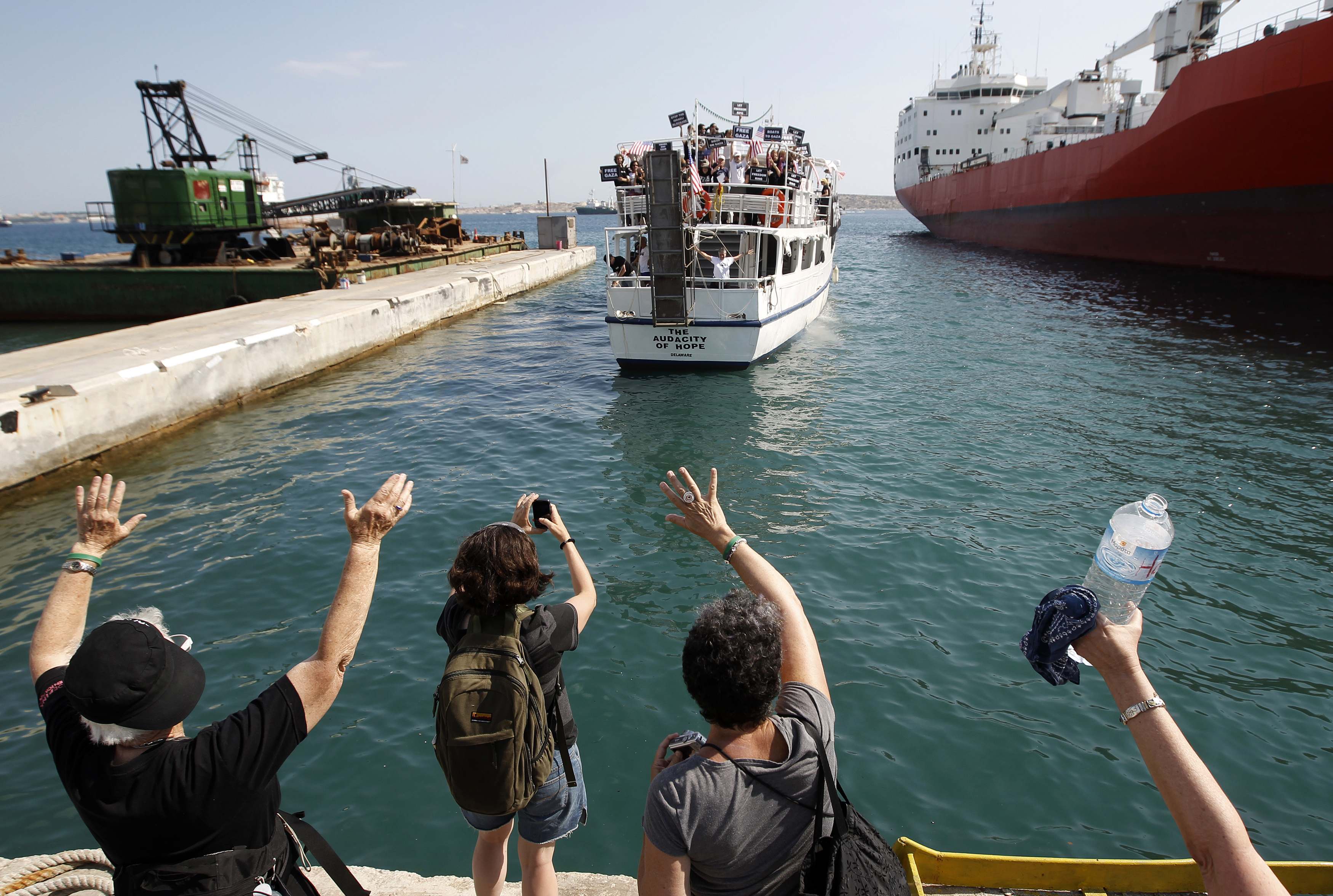 Στην Κρήτη οι καπετάνιοι που συνελήφθησαν από ισραηλινές δυνάμεις