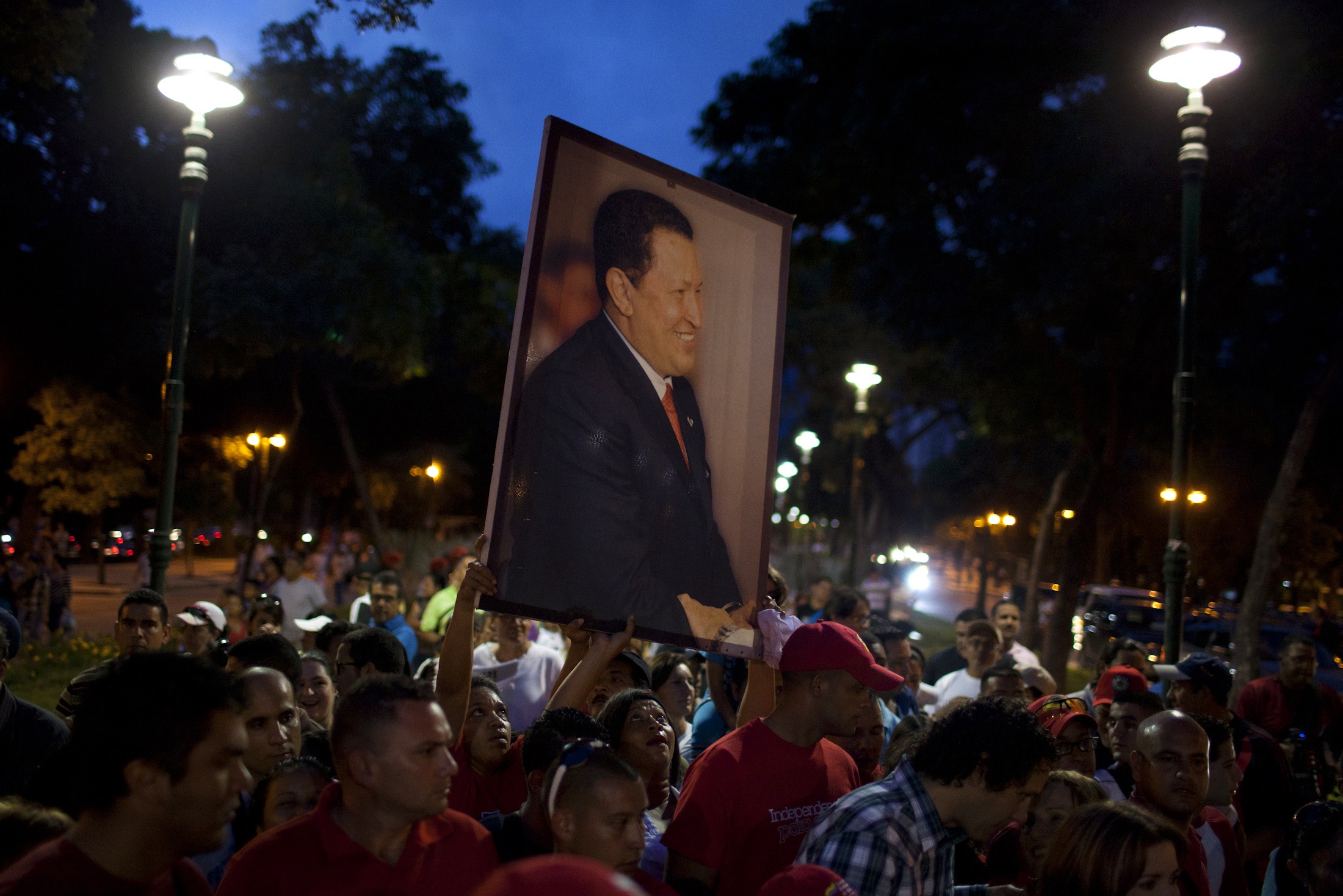Οπαδοί του Τσάβες διαδηλώνουν στο Καράκας