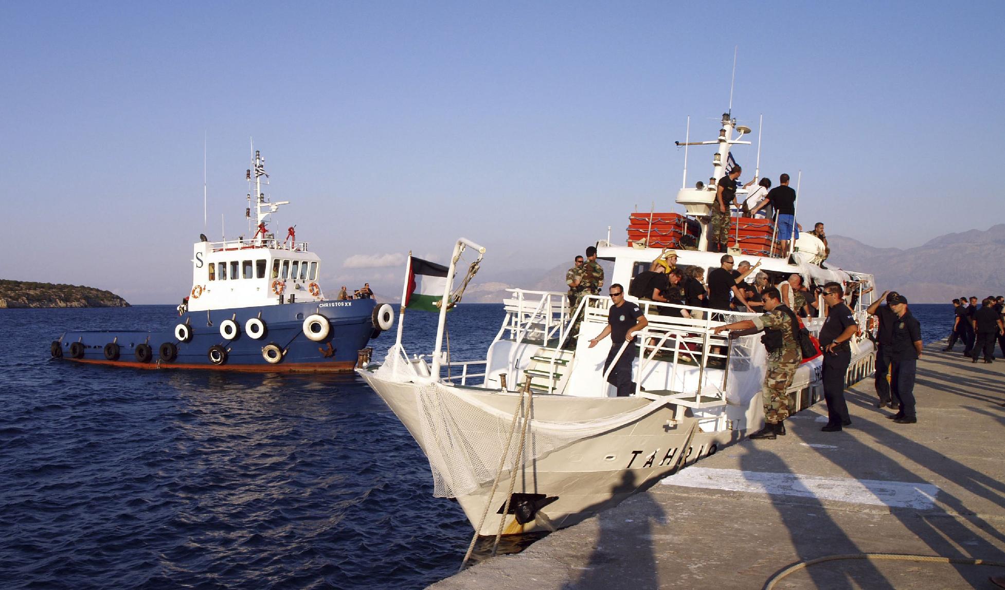 Ισραηλινός κλοιός γύρω από το πλοίο για τη Γάζα