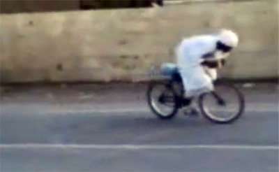 Αραβικό drifting με… ποδήλατο