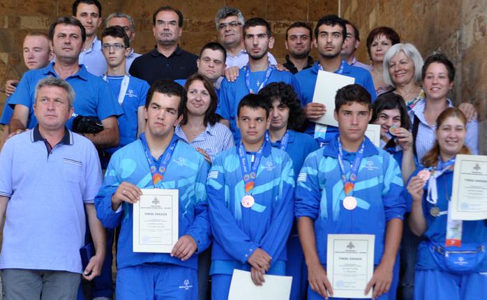H περιφέρεια ΑΜΘ τίμησε τους αθλητές των Special Olympics