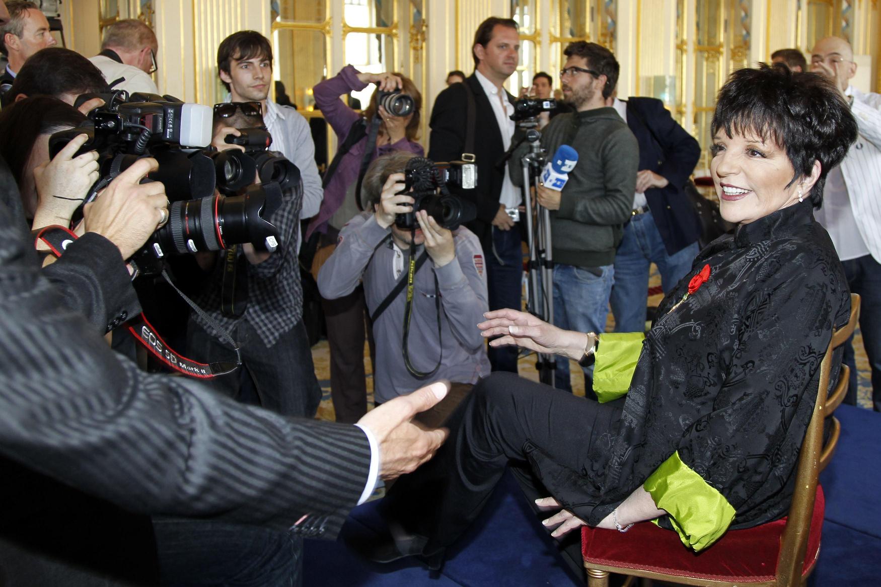 Η Liza Minnelli στη Λεγεώνα της Τιμής