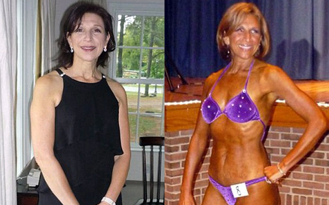 Αποφάσισε να γίνει bodybuilder στα 53 της