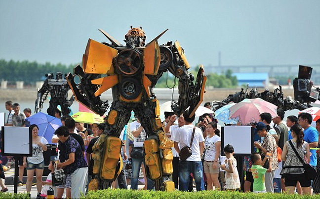 Την Κίνα «κατέλαβαν» οι Transformers