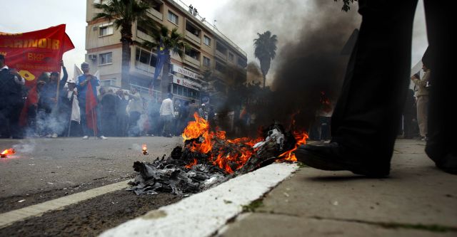 Επεισόδια στα κατεχόμενα κατά την άφιξη Ερντογάν