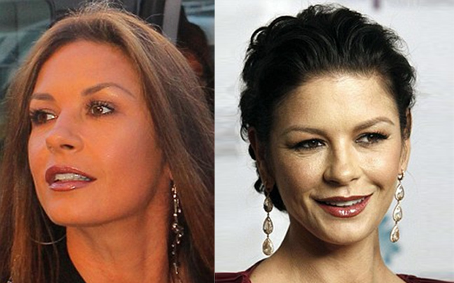 Σαν κάτι να άλλαξε στο πρόσωπο της Catherine Zeta-Jones…
