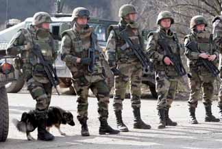 Απαγορευμένη στρατιωτική περιοχή στα σύνορα Κοσόβου-Σερβίας