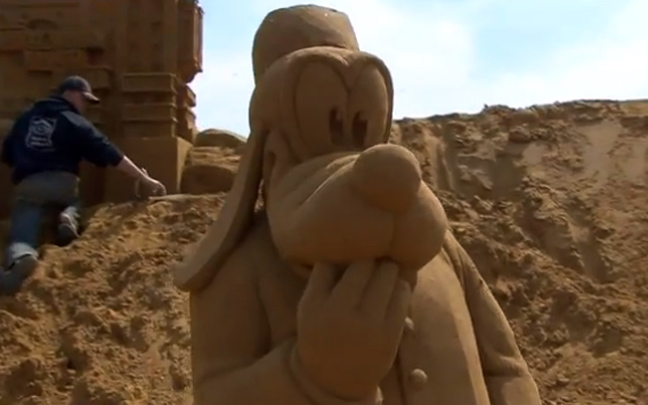 Παραμύθια της Ντίσνεϊ από… άμμο