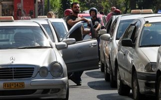 Πορεία ιδιοκτητών ταξί στην Καρδίτσα
