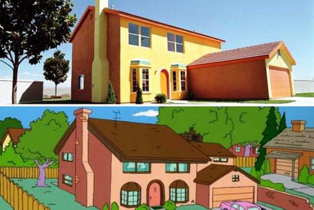 Ένα σπίτι για όσους είναι φανατικοί θαυμαστές των Simpsons