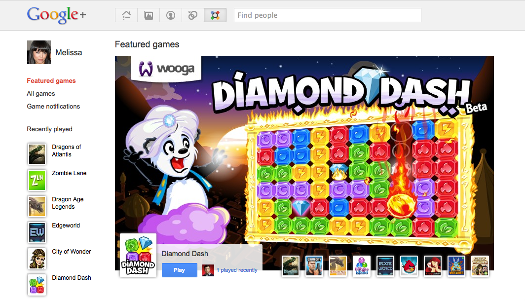 Έρχονται τα online παιχνίδια του Google+